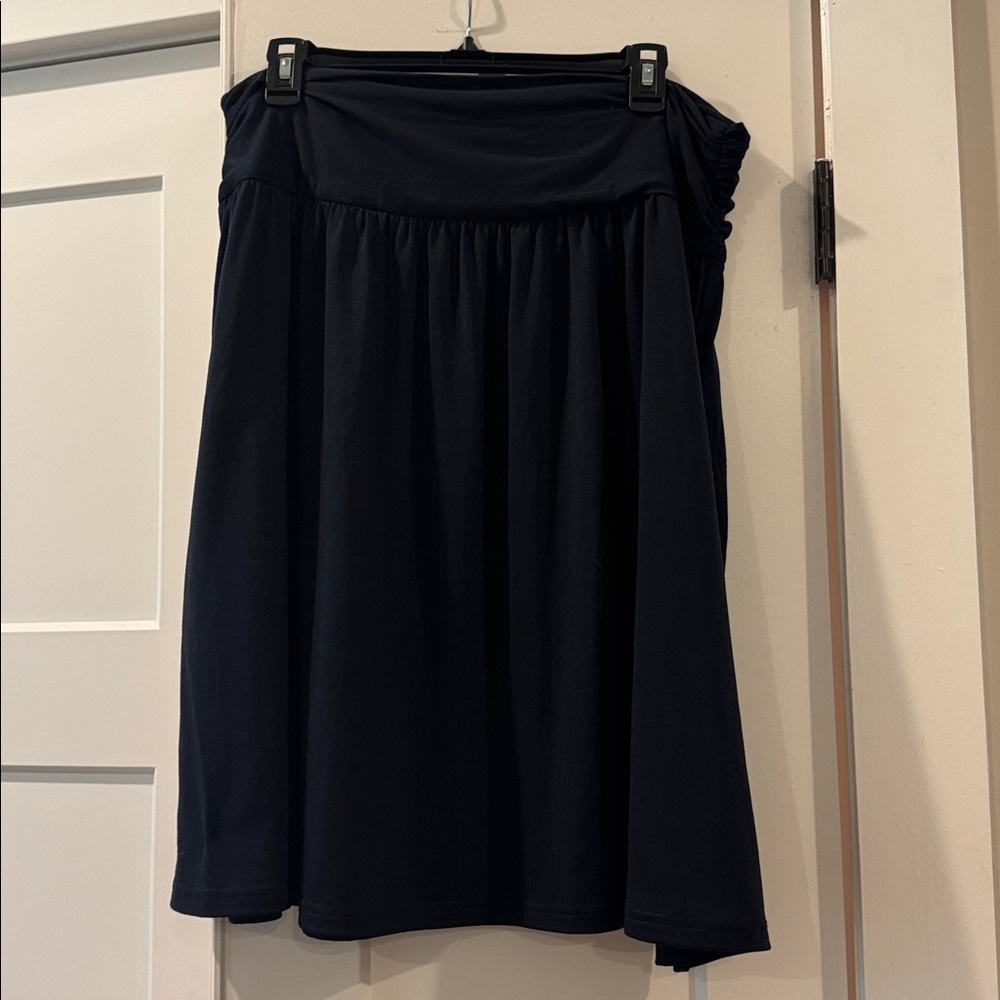 SHEIN Navy Skater Skirt